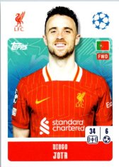 2024-25 Topps Champions League 269 Diogo Jota (Liverpool)