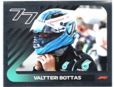 samolepka 2021 Topps Formule 1 Helmet 24 Valtteri Bottas Mercedes