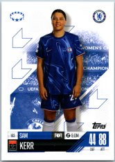 Fotbalová kartička 2024-25 Topps Match Attax EXTRA UEFA Club Competitions UWCL Cards 163.  Sam Kerr (Chelsea)