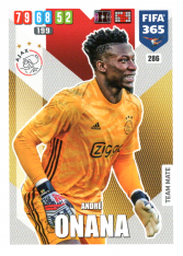 Fotbalová kartička Panini Adrenalyn XL FIFA 365 - 2020 Team Mate 286 Andre Onana AFC Ajax
