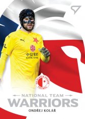 fotbalová kartička SportZoo 2020-21 Fortuna Liga Serie 2 National Team Warriors WR01 Ondřej Kolář SK Slavia Praha