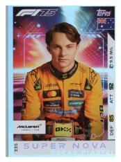 2025 Topps Turbo Attax F1  McLaren Supernova  335 Oscar Piastri