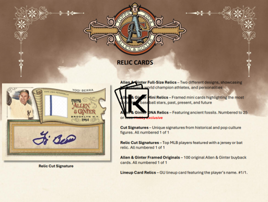 2024 Topps Allen & Ginter Baseball Hobby Balíček