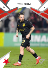 Fotbalová kartička 2024-25 SportZoo Chance Liga Serie 2 SK Slavia Praha 220 VASIL KUŠEJ