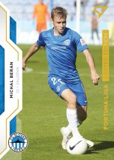 fotbalová kartička SportZoo 2020-21 Fortuna Liga Gold Limited 78 Michal Beran FC Slovan Liberec /99