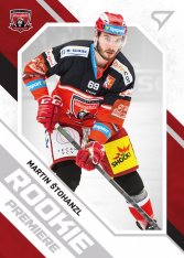 hokejová kartička 2021-22 SportZoo Tipsport Extraliga Serie 2 Rookie Premiere  RP-19 Martin Štohanzl HC Mountfield Hradec Králové