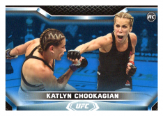 2020 Topps UFC Knockout 7 Katlyn Chookagian RC - Flyweight /75