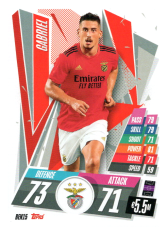 fotbalová kartička Topps Match Attax Champions League 2020-21 BEN15 Gabriel SL Benfica