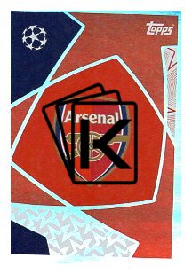 2025-26 Topps Champions League Arsenal FC 56 Club Badge