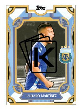 fotbalová kartička 2024-25 Topps Argentina Argentine Tango 39 Lautaro Martínez