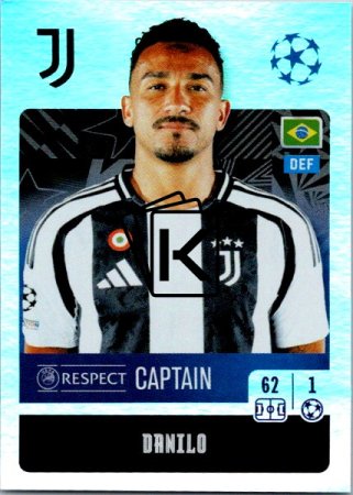 2024-25 Topps Champions League 248 Danilo (Juventus)