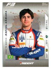 2025 Topps Turbo Attax F1 Trident F3 Ones to Watch HP 228 Rafael Camara
