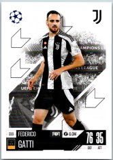 fotbalová kartička 2024-25 Topps Match Attax UEFA Club Competitions 320 Federico Gatti (Juventus)