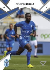 Fotbalová kartička 2024-25 SportZoo Chance Liga Serie 1 FK Mladá Boleslav Benson Sakala 57