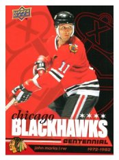 2025-26 Upper Deck Centennial Chicago Blackhawks 50 John Marks