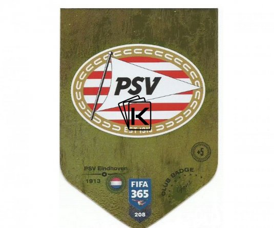 Fotbalová kartička Panini FIFA 365 – 2019 Znak PSV
