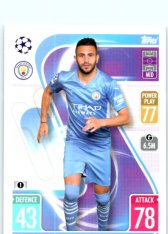 fotbalová kartička 2021-22 Topps Match Attax UEFA Champions League 24 Riyad Mahrez Manchester City