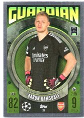 Fotbalová kartička 2023-24 Topps Match Attax UEFA Club Competitions 29 Aaron Ramsdale Arsenal