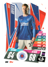 fotbalová kartička Topps Match Attax Champions League 2020-21 RNG6 Scott Arfield Rangers FC