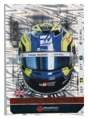 2025 Topps Turbo Attax F1 Moneygram Haas Helmet LL7 Oliver Bearman