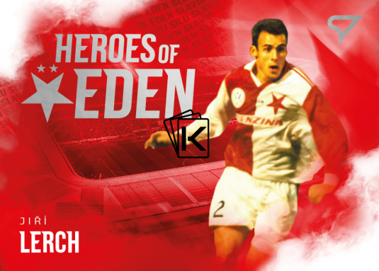 2025-26 SportZoo SK Slavia Praha Heroes of Eden HE-12 Jiří Lerch