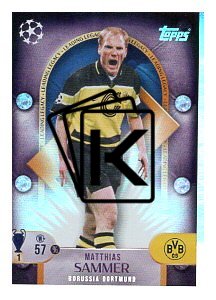 2025-26 Topps Champions League  Leading Legacies 284 Matthias Sammer (Borussia Dortmund)