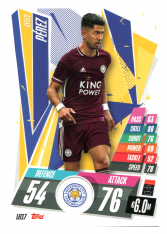fotbalová kartička Topps Match Attax Champions League 2020-21 LEI17 Ayoze Pérez Leicester City