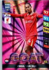 Panini Adrenalyn XL FIFA 365 2025 Excellence Goat 5 Virgil van Dijk (Liverpool)