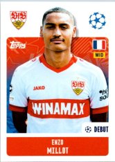2024-25 Topps Champions League 387 Enzo Millot (VfB Stuttgart)