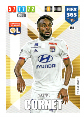 Fotbalová kartička Panini Adrenalyn XL FIFA 365 - 2020 Team Mate 151 Maxwel Cornet Olympique Lyon