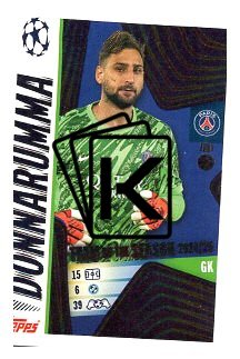 2025-26 Topps Champions League 2024/25 UEFA Champions League Team of the Season 4 Gianluigi Donnarumma (Paris Saint-Germain)