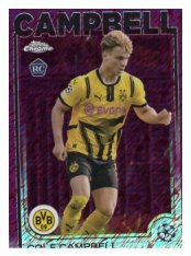 fotbalová kartička 2024-25 Topps Chrome Magenta 191 - Cole Campbell