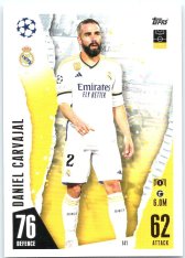 Fotbalová kartička 2023-24 Topps Match Attax UEFA Club Competitions 141 Daniel Carvajal Real Madrid CF