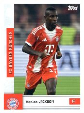 fotbalová kartička 2025-26 Topps Team set FC Bayern Munchen FT-21 Nicolas Jackson