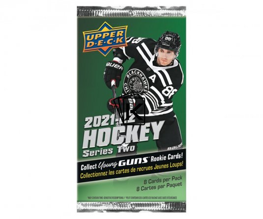 2021-22 Upper Deck Series 2 Hockey Retail Box