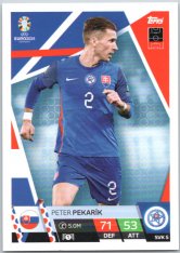 fotbalová karta Topps Match Attax EURO 2024 SVK5 Peter Pekarík (Slovakia)