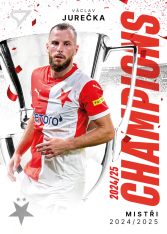 2025-26 SportZoo SK Slavia Praha Champions CH-35 Václav Jurečka