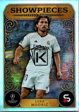 Fotbalová kartička 2023-24 Topps Superstars UEFA Club Competitions Showpieces 24 Luka Modrić (Real Madrid CF)