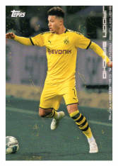 2020 Topps Borussia Dormund Signature Moves & Celebrations 35 Jadon Sancho