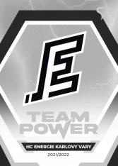 hokejová kartička 2021-22 SportZoo Tipsport Extraliga Team Power TP-32 Týmové Logo HC Energie Karlovy Vary