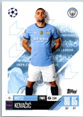 fotbalová kartička 2024-25 Topps Match Attax UEFA Club Competitions 19  Mateo Kovacic (Manchester City)