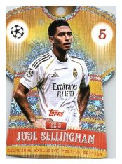 fotbalová kartička 2025-26 Topps UCC Winter SquadZone 5 Jude Bellingham Real Madrid CF