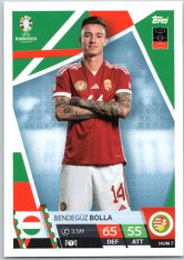 fotbalová karta Topps Match Attax EURO 2024 HUN7 Bendegúz Bolla (Hungary)