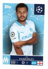 2025-26 Topps Champions League  Olympique de Marseille 344 CJ Egan-Riley
