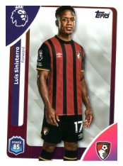 fotbalová kartička 2025-26 Topps  Premier League 46 Luis Sinisterra (AFC Bournemouth)