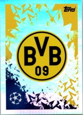 2024-25 Topps Champions League 124 Club Badge (Borussia Dortmund)