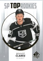 2022-23 Upper Deck SP Authentic SP Top Rookies TR-5 Brandt Clarke - Los Angeles Kings