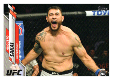 2020 Topps UFC 95 Augusto Sakai - Heavyweight RC