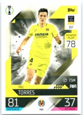 Fotbalová kartička 2022-23 Topps Match Attax UCL291 Pau Torres - Villarreal CF