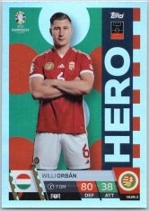 fotbalová karta Topps Match Attax EURO 2024 HUN2  Willi Orbán (Hungary)  -  Hero